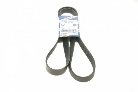 Ремень П-клиновый 7PK1705 BOSCH 1987947044