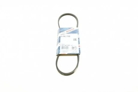 Дорiжковий ремінь 3PK735 BOSCH 1 987 947 800