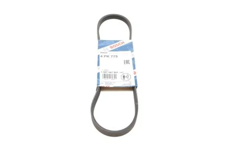Ремень поликлиновый 4PK775 BOSCH 1 987 947 891