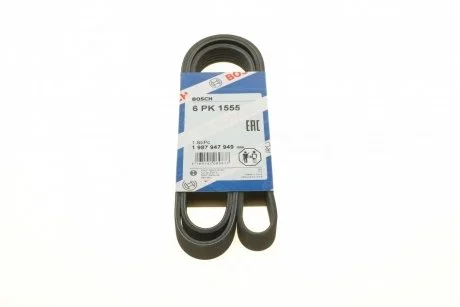 Ремень поликлиновый 6PK1555 BOSCH 1 987 947 949