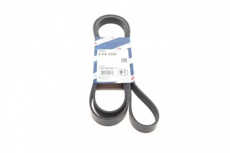 Дорожковый ремень 6PK2225 BOSCH 1 987 948 306