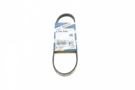 Ремінь П-клиновий 4PK640 BOSCH 1 987 948 330
