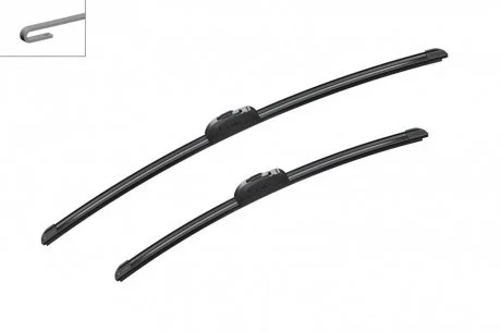 Щетка дворн. к-кт (65+50см) HBG1.1 безкаркас SCUDO/EXPERT BOSCH 3 397 007 706