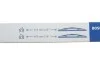 Щітки склоочисника TW 601 L600/400 - кратн. 5 шт BOSCH 3397118304 (фото 11)