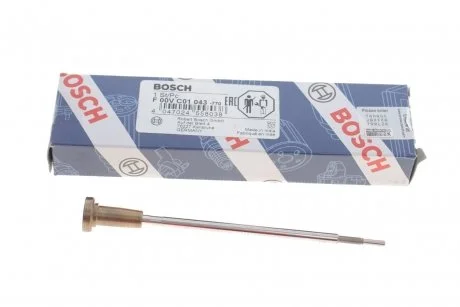 Елемент форсунки Common Rail BOSCH F 00V C01 043 (фото 1)