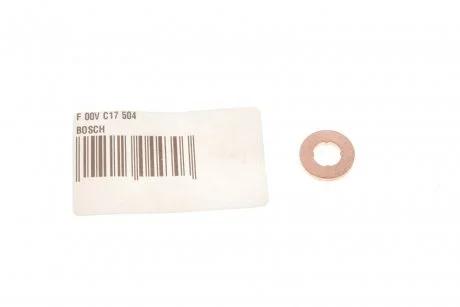 Шайба форсунки 7.3X15X2 BMW/PSA/Renault BOSCH F 00V C17 504 (фото 1)