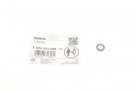 Ущільнювальне кільце BOSCH F 00V P01 008 (фото 1)