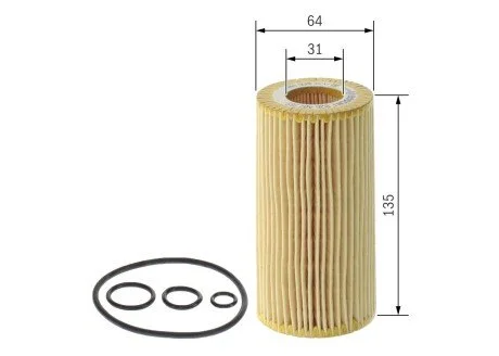 FILTR OLEJU DB KLASA G,S 09.02- BOSCH F026407319