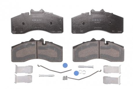 Тормозные колодки, дисковые BPW 09.801.07.98.0