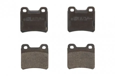 Гальмівні колодки, дискові BRECK 21140 00 704 00