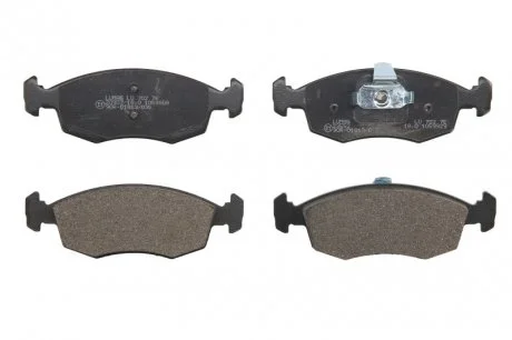 Гальмівні колодки, дискові BRECK 23552 00 702 00