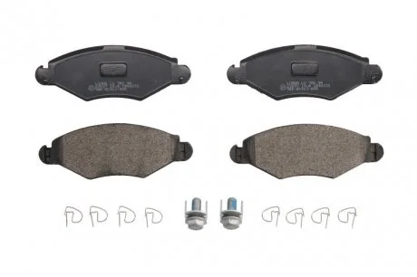 Тормозные колодки, дисковые BRECK 23597 00 702 10