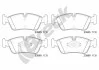 Колодки гальмівні (передні) BMW 1 (E87)/ 3 (E90) 1.6/2.2/2.0D 04-11 (Ate-Teves) Q+ BRECK 239350070100 (фото 1)