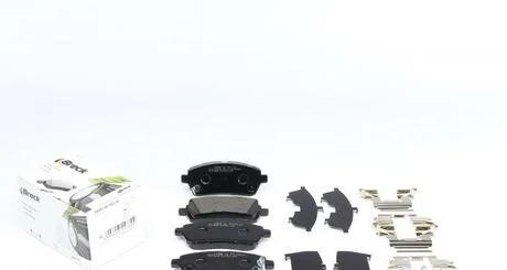 Гальмівні колодки, дискові BRECK 24283 00 702 10