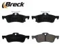Тормозные колодки, дисковые BRECK 25054 00 704 00 (фото 3)