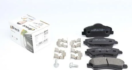 Тормозные колодки, дисковые BRECK 25250 00 701 00