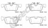 Комплект гальмівних колодок задн, BMW 1 (F40), 2 (F45), 2 GRAN COUPE (F44), 2 GRAN TOURER (F46), 2 GRAN TOURER VAN (F46), I3 (I01), X1 (F48), X2 (F39), MINI (F55), (F56) 0.65H-Electric 08.13- BRECK 253310065100 (фото 1)