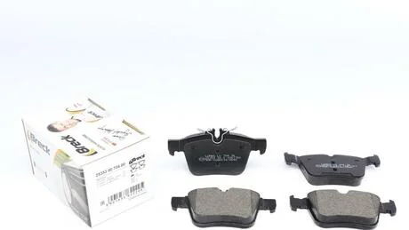 Гальмівні колодки, дискові BRECK 25353 00 704 00