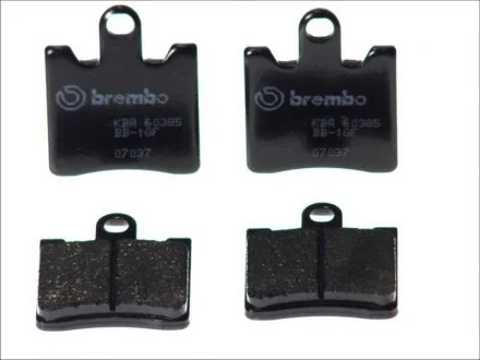 Гальмівна колодка (диск) BREMBO 07037