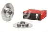 Tarcza ham. tył CITROËN C4 Coupe (LA_) 11/04-12/13 / CITROËN C4 I (LC_) 11/0 BREMBO 08951275 (фото 2)