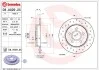 Диск гальмівний (задній) Ford Focus/C-Max 04- (265x11) PRO BREMBO 08A0292X (фото 1)