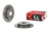Диск гальмівний (задній) Toyota Camry 2.0-3.5 16V 17- (281x12) PRO BREMBO 08D4181X (фото 2)