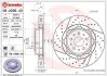 Двочастинний гальмівний диск передн Лів/Прав MASERATI GRAN TURISMO I, GRANCABRIO 4.7 08.08- BREMBO 09A29943 (фото 1)