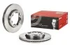 Диск гальмівний передн Лів/Прав TOYOTA HIACE / COMMUTER V, HIACE IV, HIACE V 2.5D/2.7/3.0D 06.04- BREMBO 09B06310 (фото 2)