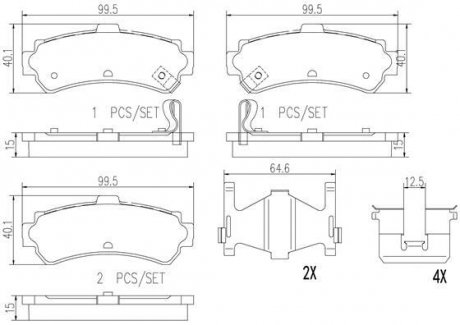 Автозапчасть BREMBO 23023