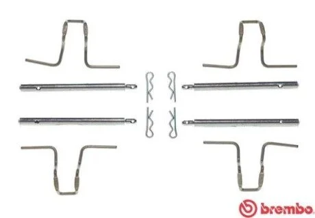 Гальмівні колодки (монтажний набір) BREMBO A02278