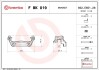 JARZMO ZACISKU MERCEDES SPRINTER 18- TYŁ BREMBO FBK019 (фото 1)