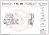 ZACISK HAMULCOWY MERCEDES-BENZ SPRINTER 4-T TOURER BUS (B907) 02/18- / MERCEDES-BENZ SPRINTER 3-T SZT BREMBO FBR061 (фото 2)