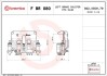 ZACISK HAMULCOWY RENAULT MASTER III VAN (FV) 02/10- / RENAULT MASTER III PLATFORM/CHASSIS (EV, HV, UV) SZT BREMBO FBR080 (фото 2)