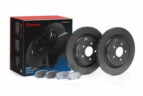 ZESTAW TARCZE+KLOCKI TYL BREMBO KT08002 (фото 1)