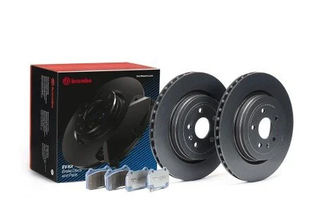 ZESTAW TARCZE+KLOCKI HAM TYL BREMBO KT08023 (фото 1)