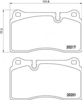 Автозапчастина BREMBO P02002 (фото 1)