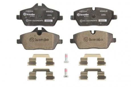 Тормозные колодки, тюнинг BREMBO P 06 034X