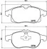 Гальмiвнi колодки к-кт. BREMBO P10 011 (фото 1)