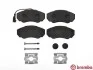 Гальмiвнi колодки к-кт. BREMBO P23 091 (фото 2)