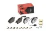 Klocki ham. Xtra ALFA ROMEO MITO (955_) 08/08-10/18 / CITROÓN E-MEHARI 06/16- BREMBO P23141X (фото 2)
