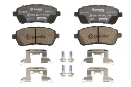 Гальмівні колодки, тюнінг BREMBO P 24 072X