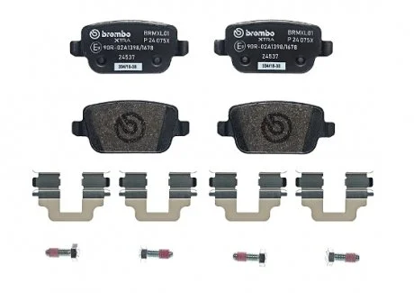 Тормозные колодки, тюнинг BREMBO P 24 075X
