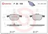 Тормозные колодки дисковые BREMBO P24 158 (фото 1)