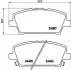 Тормозные колодки Brembo P28 037