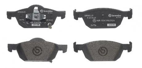 Тормозные колодки, тюнинг BREMBO P 28 044X