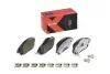 Klocki ham. Xtra HONDA CR-V III (RE_) 06/06-&gt; / HONDA CR-V IV (RM_) 01/12-&gt; BREMBO P28045X (фото 2)