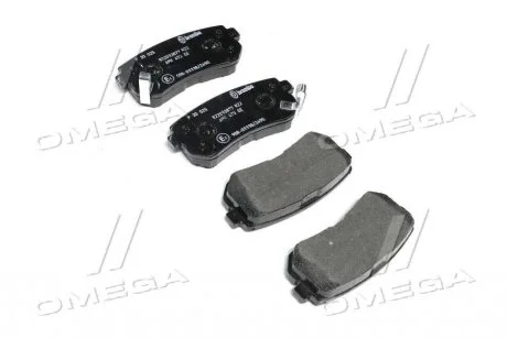 Колодки гальмівні дискові BREMBO P30 025