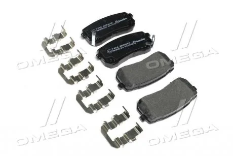 Колодки тормозные дисковые передние BREMBO P30035