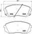 KLOCKI HAMULCOWE KIA SOUL II 09/14&gt; PRZOD EV SZT BREMBO P30056E (фото 1)
