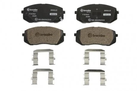 Тормозные колодки Xtra BREMBO P 30 056X